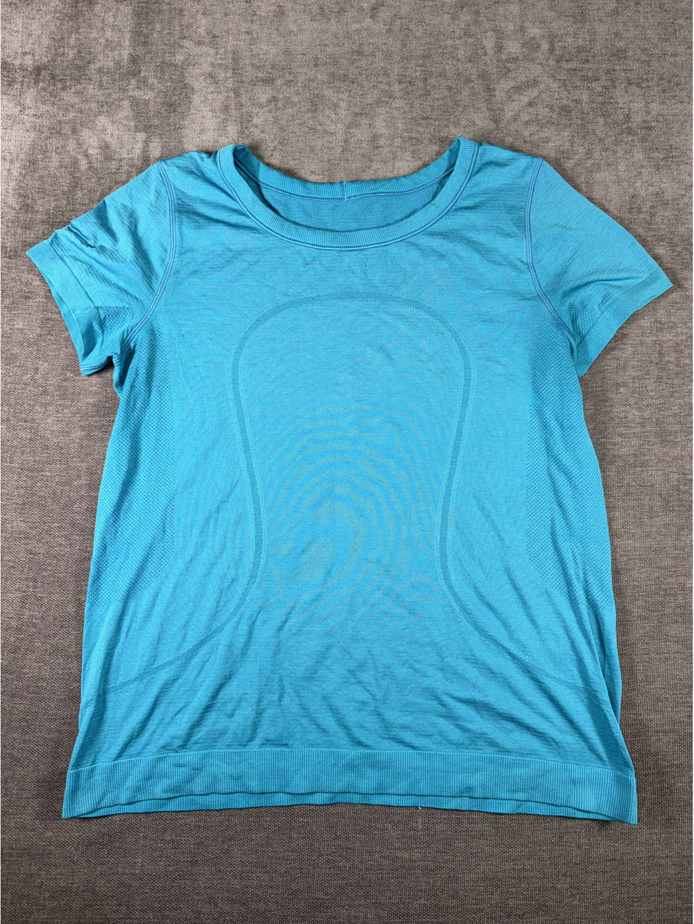 Lululemon Swiftly Tech Short Sleeve Crew Neck Athletic Shirt Teal Blue